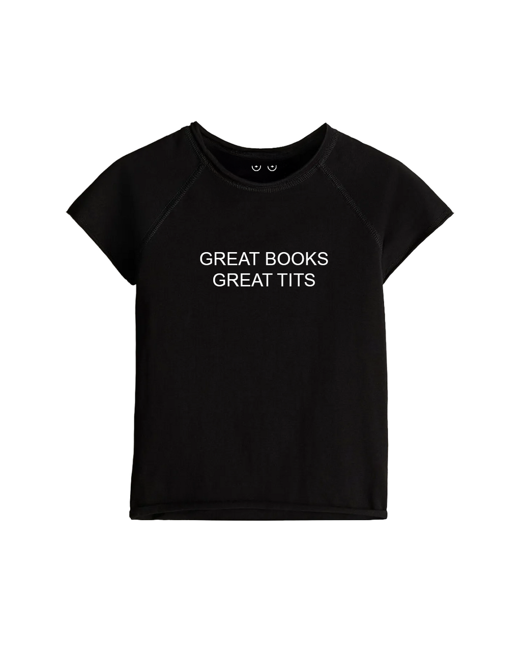 Black | Great Books Great Tits Tee