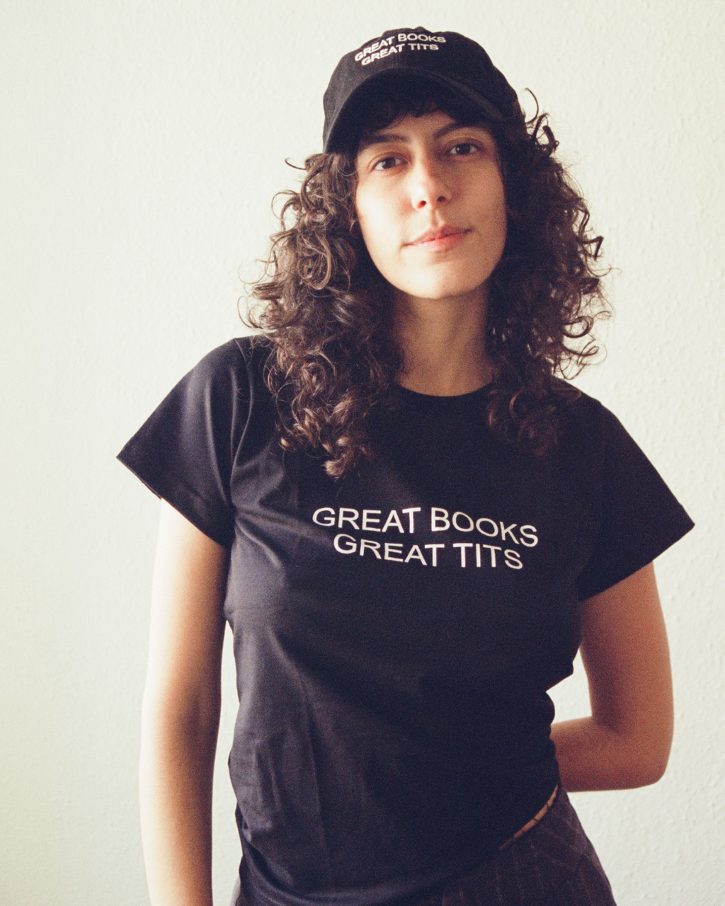 Black | Great Books Great Tits Tee